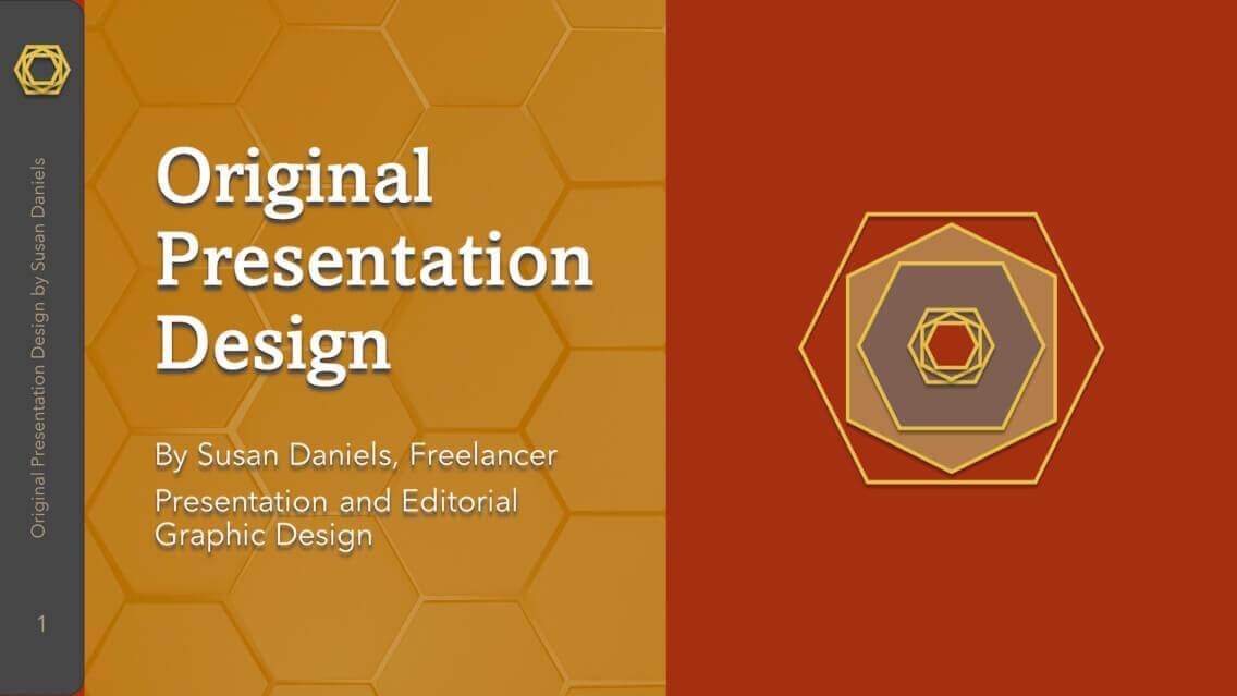 Susan Daniels Original Presentation Design