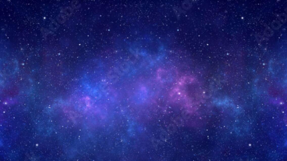 Stellar Blues Violets Background