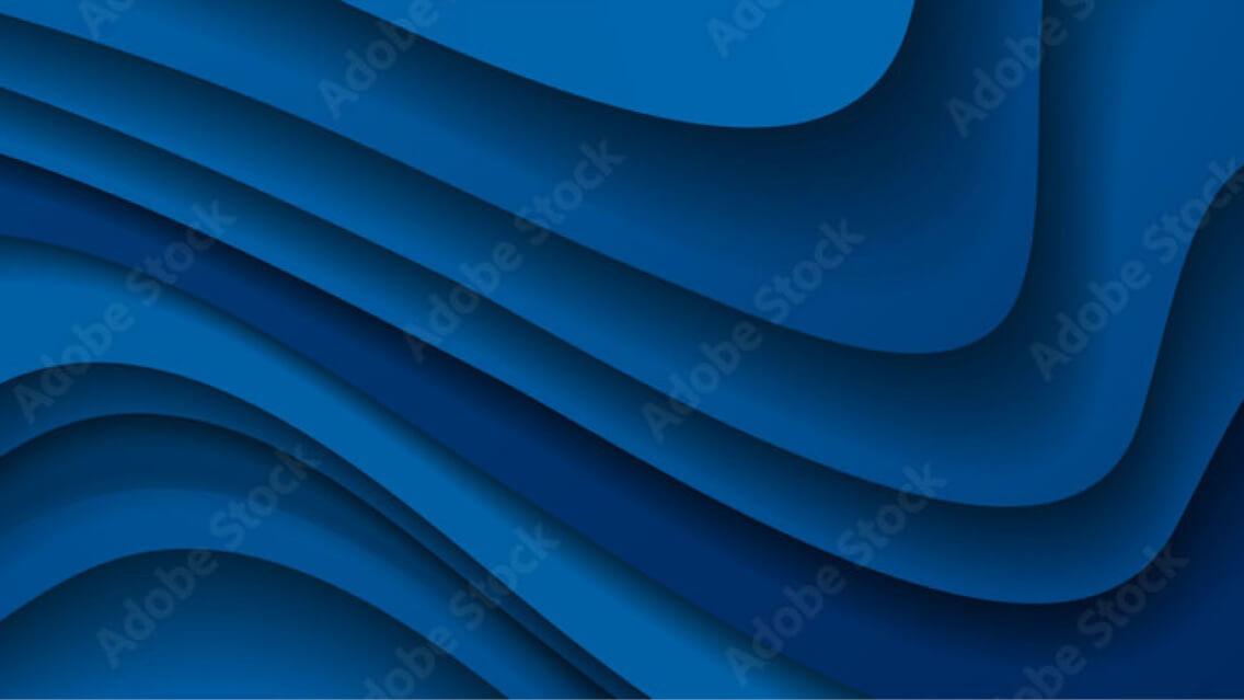 Large Swirls Dark Blue Background