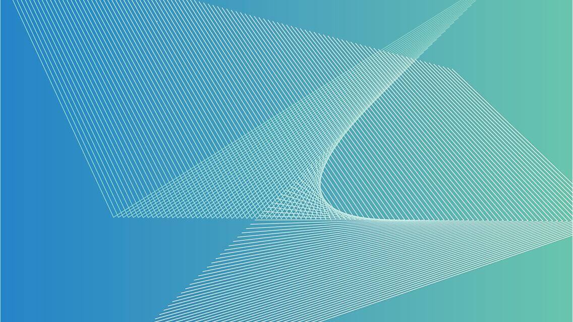 Abstract Blues and Greens Meeting Background