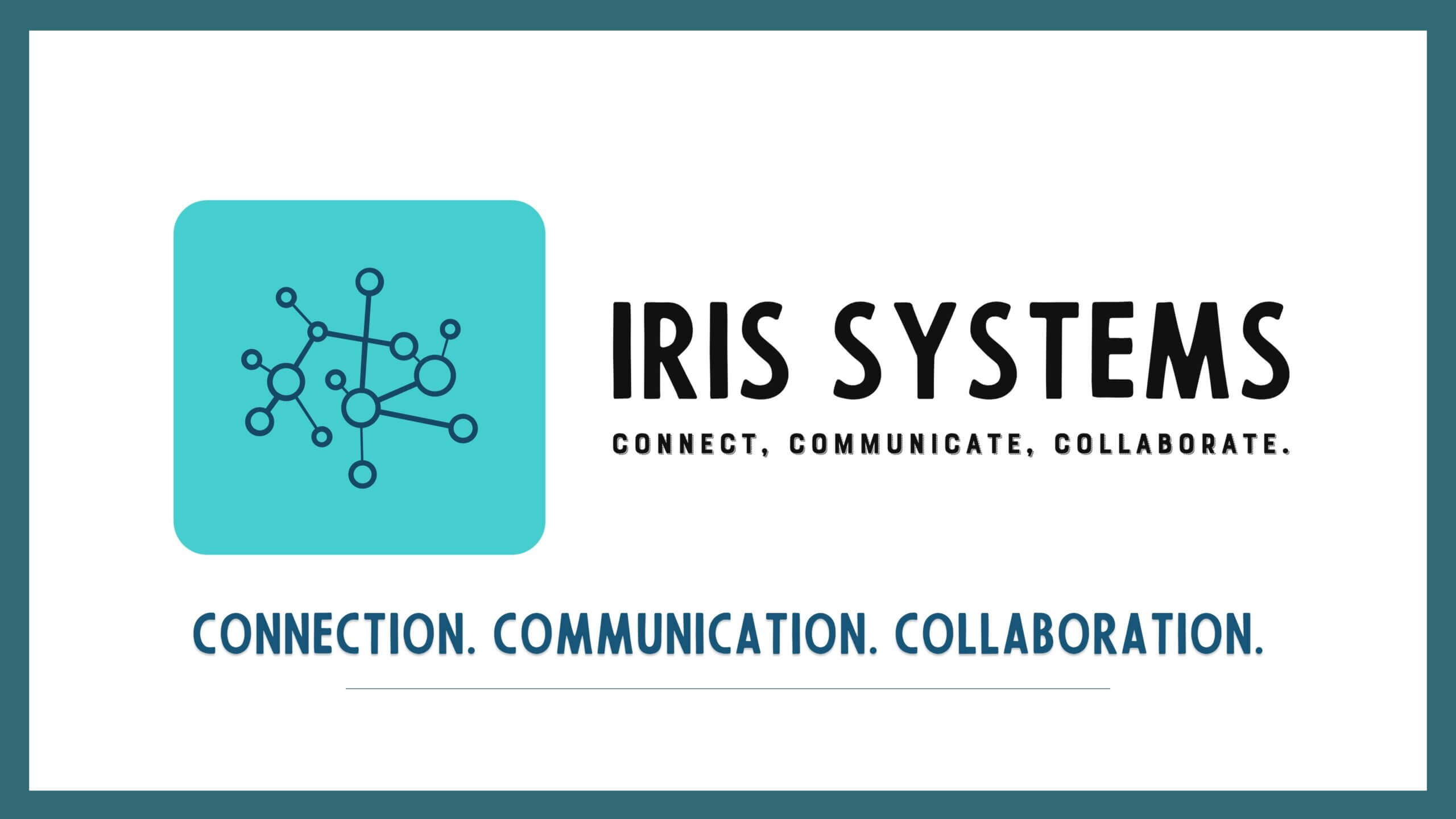 Iris Systems Pitch Deck