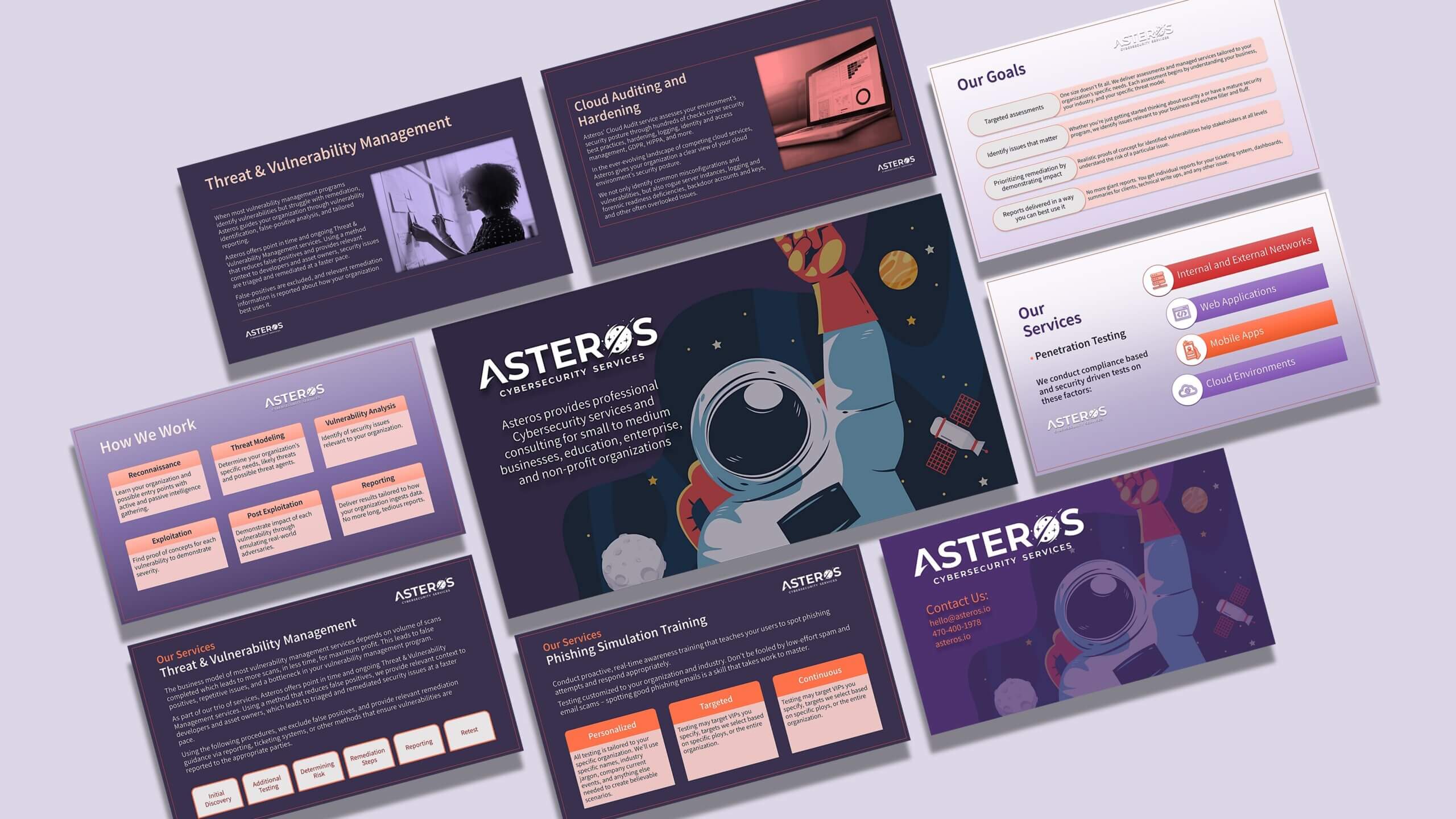 Asteros Cloud Services Layout Cover